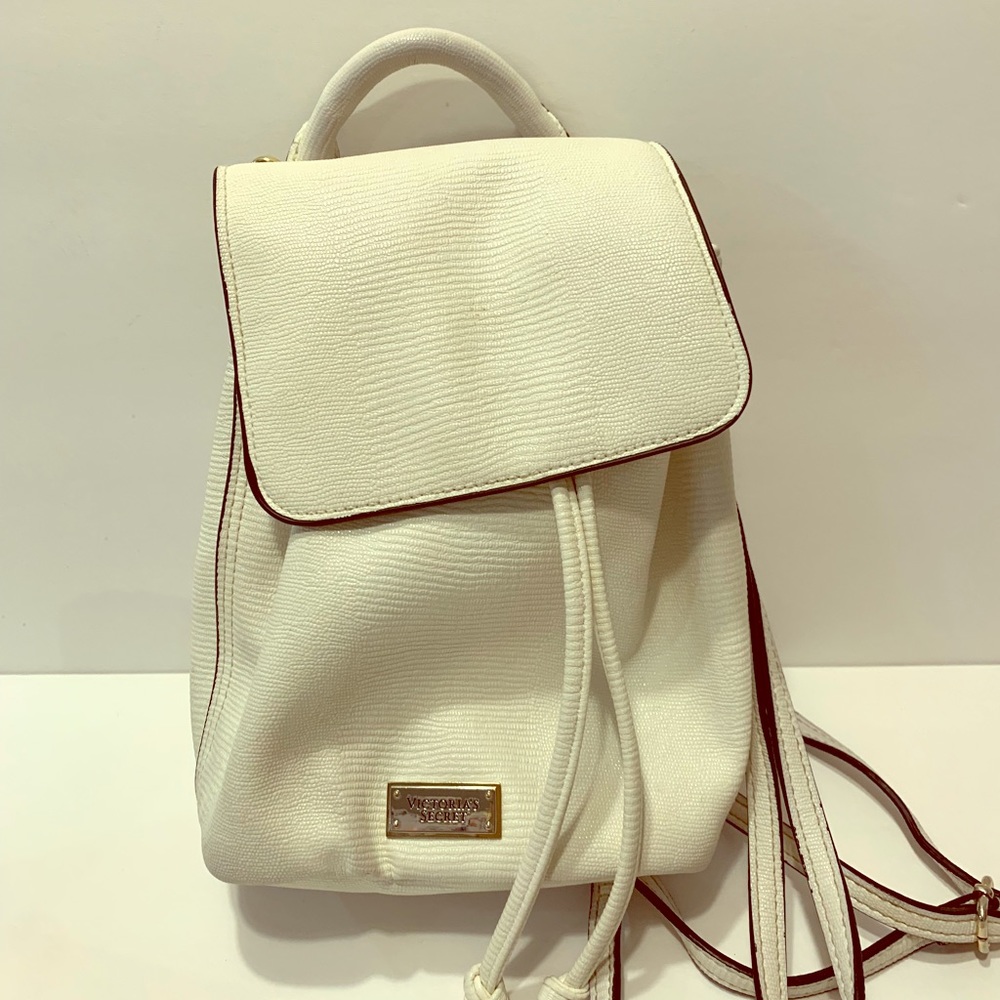Victoria Secret Mini Backpack color White